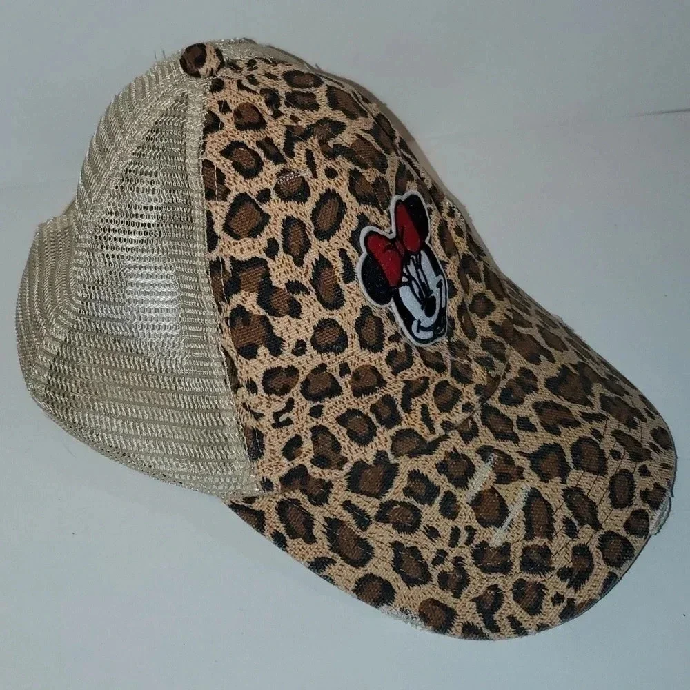 Crisscross Back Ball Cap Minnie Mouse